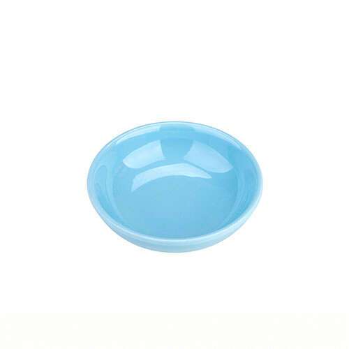 Thunder Group 3945 6 Oz 4.5 Inch Diameter Asian Blue Jade Melamine Sauce Dish, DZ
