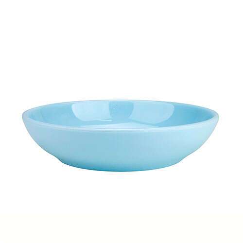 Thunder Group 3955 9 Oz 5.5 Inch Diameter Asian Blue Jade Melamine Bowl, DZ