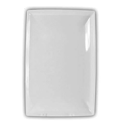 Thunder Group 47128WT 12.5 x 8 Inch Western Classic White Melamine Tray, DZ