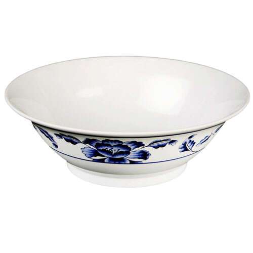 Thunder Group 5008TB 35 Oz 8 Inch Asian Lotus Melamine Round Special Deep Bowl, DZ