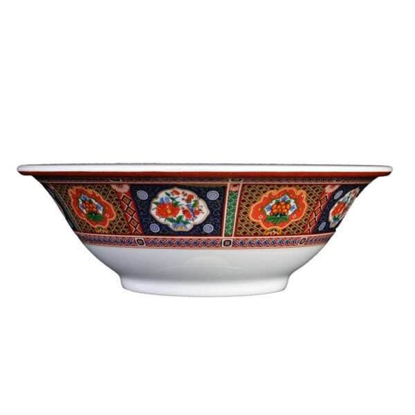 Thunder Group 5106TP 15 Oz 6 Inch Asian Peacock Melamine Round Deep Bowl, DZ