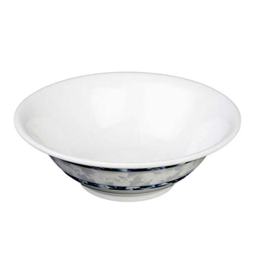 Thunder Group 5108DL 34 Oz 8 Inch Diameter Asian Blue Dragon Melamine Deep Bowl, DZ