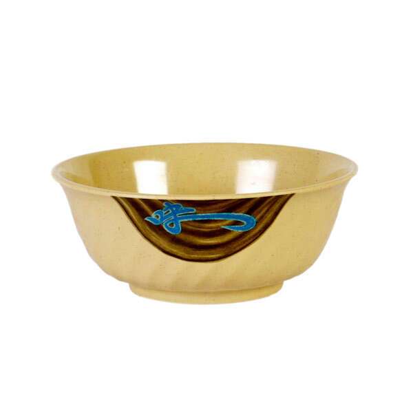 Thunder Group 5306J 21 Oz 6 Inch Asian Wei Melamine Swirl Bowl, DZ