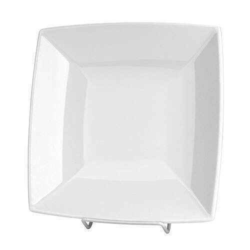 Thunder Group 62008WT 28 Oz 8.5 Inch Western Classic White Melamine Square Salad Bowl, DZ