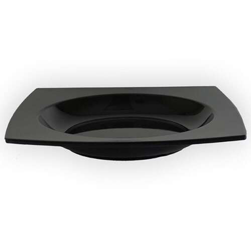 - 63010BK 22 Oz 10.5 Inch Western Classic Black Melamine Round Pasta Bowl, DZ