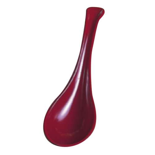 Thunder Group 7000R 1 Oz 6.38 Inch Western Orange Melamine Spoon, DZ