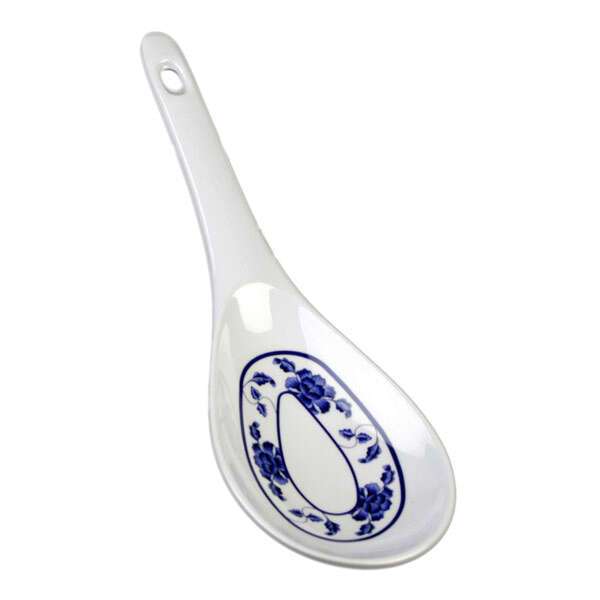 Thunder Group 7005B 1.5 Oz 8.25 x 2.75 Inch Asian Lotus Melamine Rice Ladle, DZ