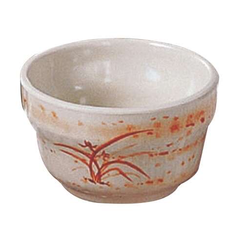 Thunder Group 9752 4 Oz 3.25 Inch Asian Gold Orchid Melamine Mug, DZ