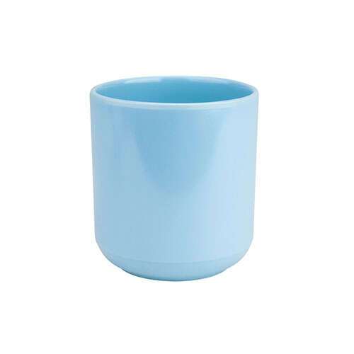Thunder Group 9952 9 Oz 2.8 Inch Asian Blue Jade Melamine Mug, DZ