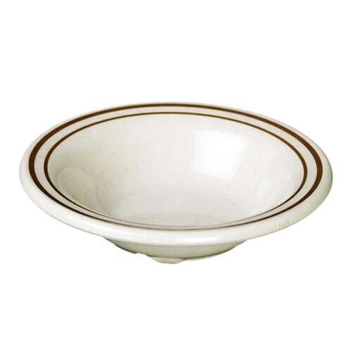 Thunder Group AD306AA 10 Oz 6.25 Inch Western Arcadia Round Melamine White Salad Bowl, DZ