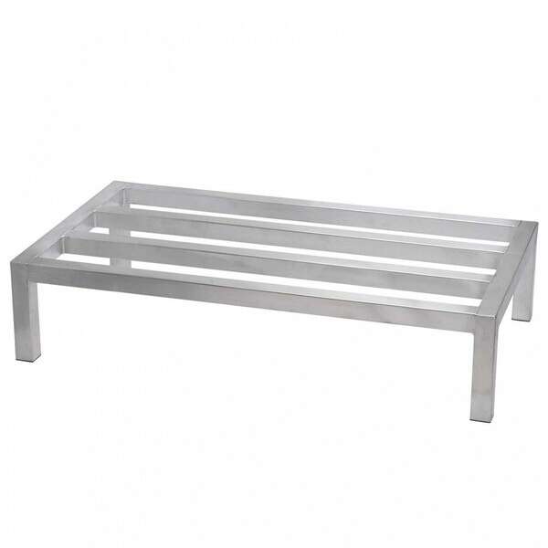 Thunder Group ALDN2036, 20"x36"x12" Aluminum Dunnage Rack, 1500 Lbs Capacity,