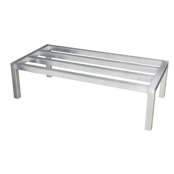 Thunder Group ALDN2048, 20"x48"x12" Aluminum Dunnage Rack, 1800 Lbs Capacity,