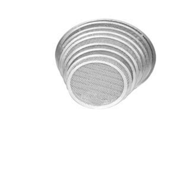 Thunder Group ALPZ19, 19-Inch Seamless Rim Pizza Screen, Aluminum