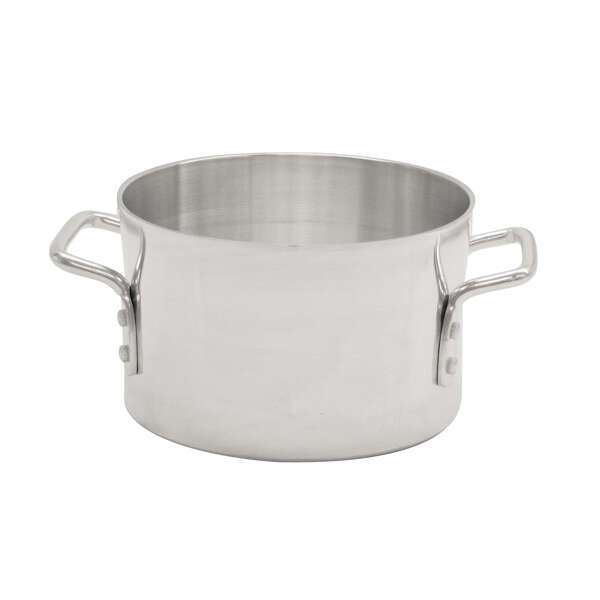 Thunder Group ALSKSU026, 26-Quart Aluminum Sauce Pot With Mirror Finish