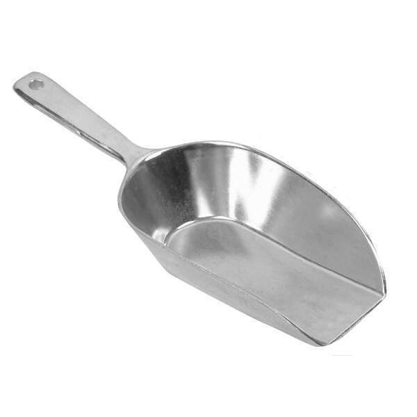 Thunder Group ALTWFC004, 4-Ounce Aluminum Flat Bottom Scoop