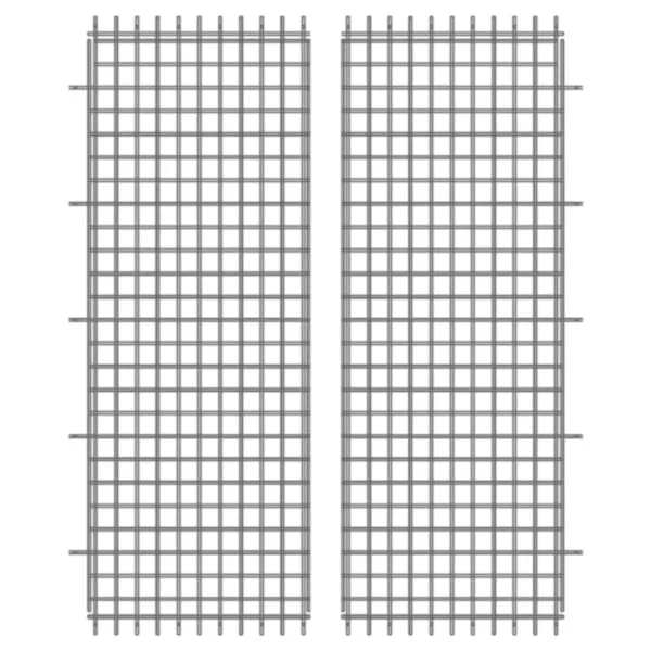 Thunder Group CMSC0024S, Security Cage Side Panel, Fits 2436/2448/2460, 2pc/set