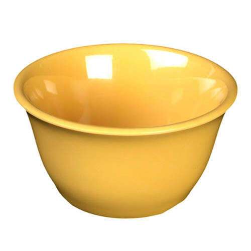 Thunder Group CR303YW 7 Oz 4 Inch Western Yellow Melamine Bouillon Cup, DZ