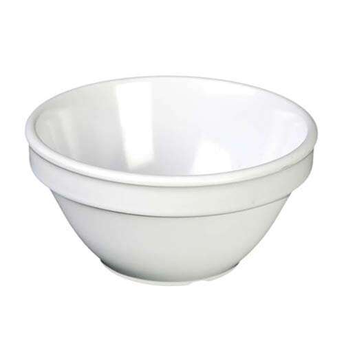 Thunder Group CR313W 8 Oz 4.25 Inch Western White Melamine Bouillon Cup, DZ