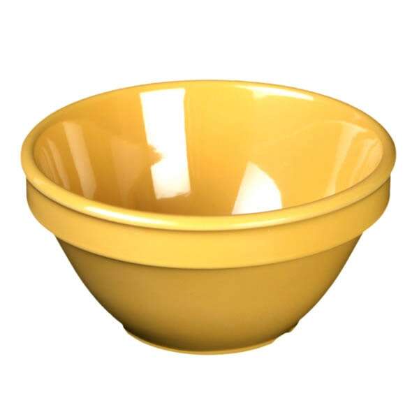 Thunder Group CR313YW 8 Oz 4.25 Inch Western Yellow Melamine Bouillon Cup, DZ