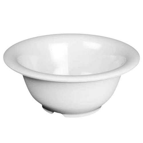 Thunder Group CR5510W 10 Oz 5.5 Inch Western White Melamine Soup Bowl, DZ