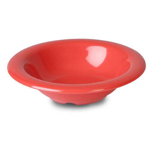 Thunder Group CR5608RD 8 Oz 6 Inch Western Orange Melamine Salad Bowl, DZ