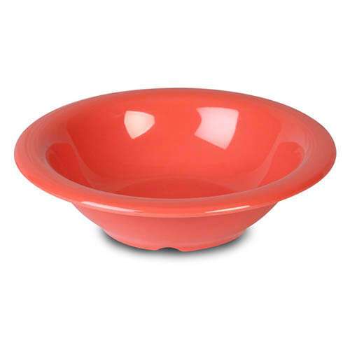 Thunder Group CR5712RD 15 Oz 7.25 Inch Western Orange Melamine Soup Bowl, DZ