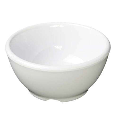 Thunder Group CR5804W 10 Oz 4.63 Inch Western White Melamine Soup Bowl, DZ