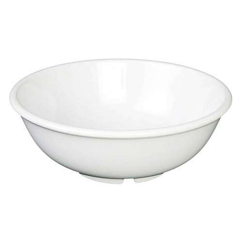 Thunder Group CR5807W 32 Oz 7.5 Inch Western White Melamine Salad Bowl, DZ