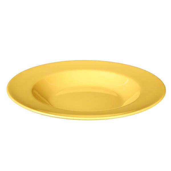 Thunder Group CR5809YW 13 Oz 9.25 Inch Western Yellow Melamine Salad Bowl, DZ