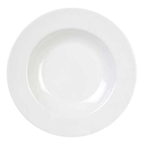 Thunder Group CR5811W 16 Oz 11.25 Inch Western White Melamine Pasta Bowl, DZ