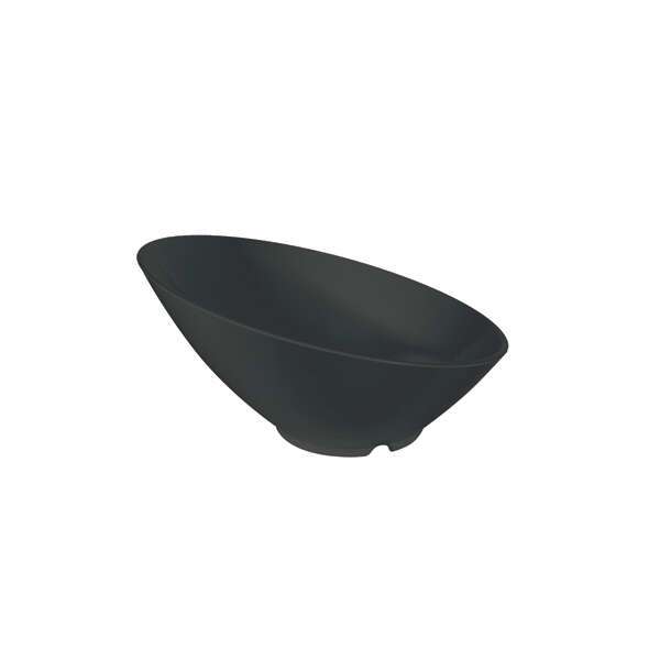 Thunder Group CR806BK 24 Oz Western Classic Black Cascading Melamine Bowl, DZ
