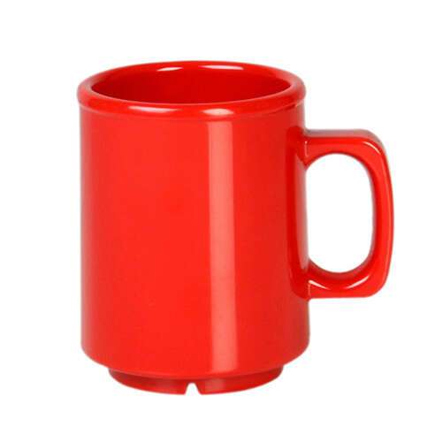 Thunder Group CR9010PR 8 Oz Western Red Melamine Mug, DZ
