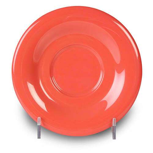 Thunder Group CR9108RD 5.5 Inch Western Orange Melamine Saucer, DZ