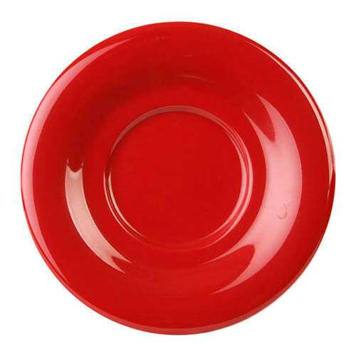 Thunder Group CR9303PR 5.5 Inch Western Red Melamine Saucer, DZ