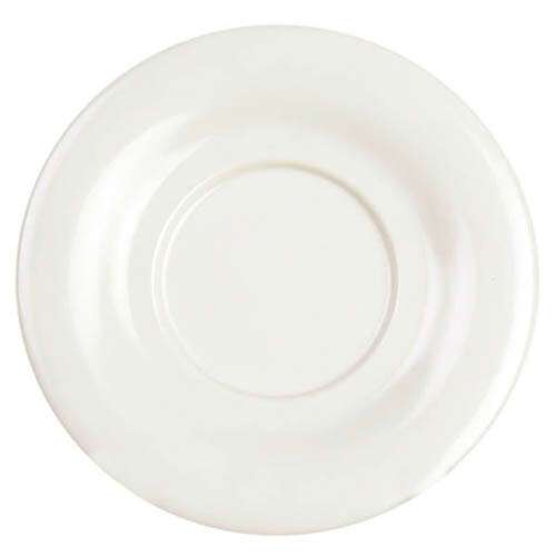 Thunder Group CR9303V 5.5 Inch Western Ivory Melamine Saucer, DZ