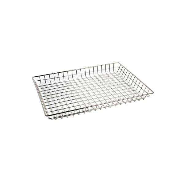 Thunder Group CRDB1218, 12x18-Inch Chrome Plated Doughnut Basket