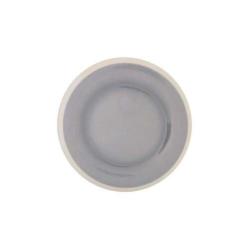 Thunder Group DM006H 6.5 Inch Western Graham Gray Melamine Round Wide Rim Plate, DZ