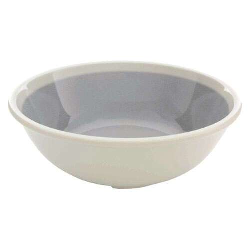 Thunder Group DM5807H 32 Oz 7.5 Inch Western Graham Gray Melamine Round Salad Bowl, DZ