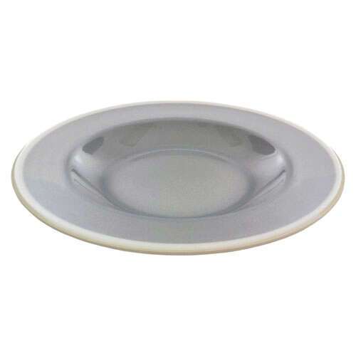 Thunder Group DM5811H 16 Oz 11.25 Inch Western Graham Gray Melamine Round Pasta Bowl, DZ