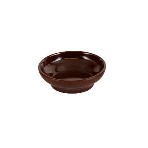Thunder Group ML351C1 4.5 Oz 4 Inch Melamine Round Chocolate Salsa Dish, DZ