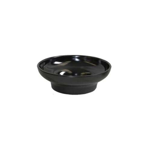 Thunder Group ML352BL1 8 Oz 4.75 Inch Melamine Round Black Salsa Dish, DZ