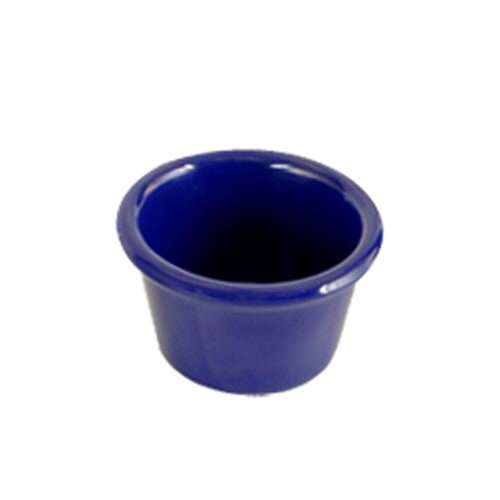 Thunder Group ML534CB1 1.5 Oz 2.5 Inch Smooth Melamine Round Cobalt Blue Ramekin, DZ