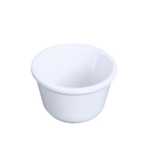 Thunder Group ML535W1 1.75 Oz 2.5 Inch Smooth Melamine Round White Ramekin, DZ