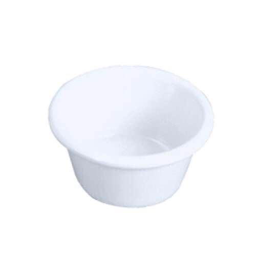 Thunder Group ML536W1 2.5 Oz 2.8 Inch Smooth Melamine Round White Ramekin, DZ