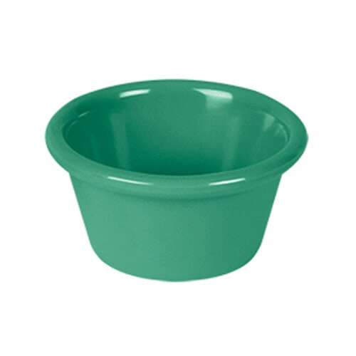 Thunder Group ML538GR1 4 Oz 3.38 Inch Smooth Melamine Round Green Ramekin, DZ