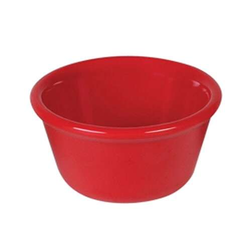 Thunder Group ML538PR1 4 Oz 3.38 Inch Smooth Melamine Round Pure Red Ramekin, DZ