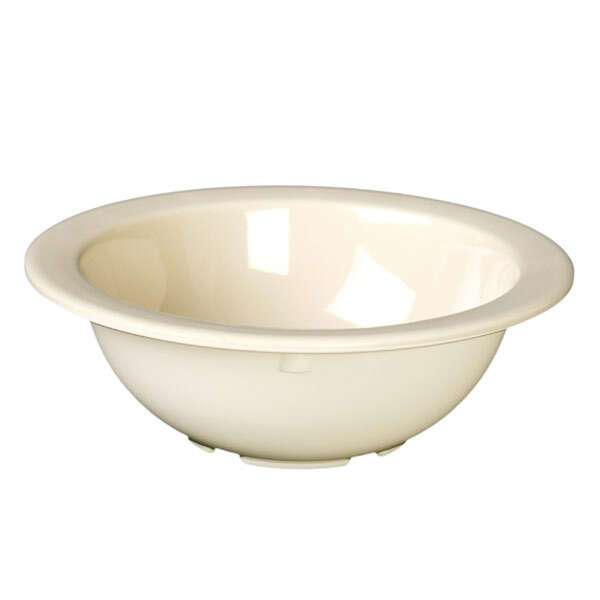 Thunder Group NS303T 4 Oz 4.75 Inch Western Nustone Tan Melamine Round Beige Fruit Bowl, DZ