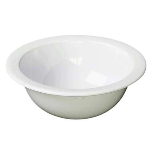 Thunder Group NS303W 4 Oz 4.75 Inch Western Nustone White Melamine Round Fruit Bowl, DZ