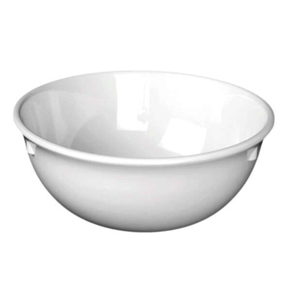 Thunder Group NS315W 15 Oz 5.25 Inch Western Nustone White Melamine Round Nappie-style Bowl, DZ