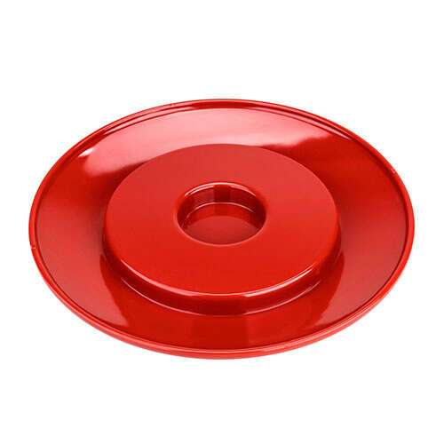 NS608CR 8.25 Inch Western Nustone Red Melamine Round Lid for 8.25 Inch Servers, DZ